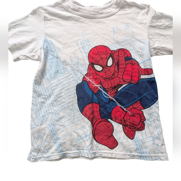 🟥3/15$ T-shirt 4Y Spiderman - Picture 1 of 2